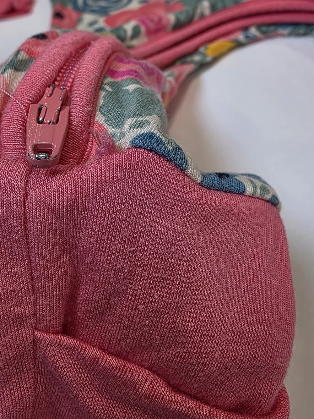 Little Sleepies Sleep Secret Garden Crescent Zippy Bamboo 3-6 Months